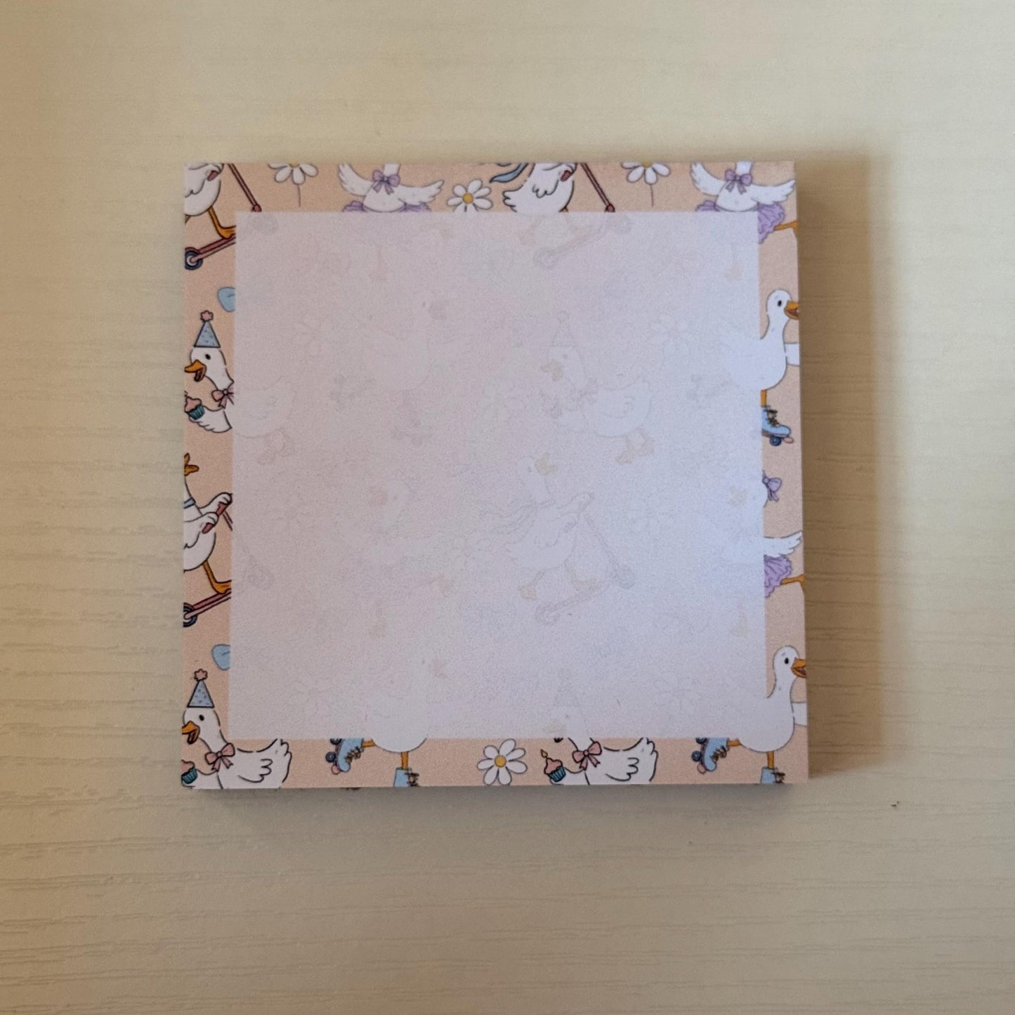 Silly Goose Memo Pad - Coquette Cloud Co