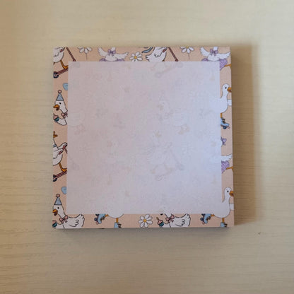 Silly Goose Memo Pad - Coquette Cloud Co