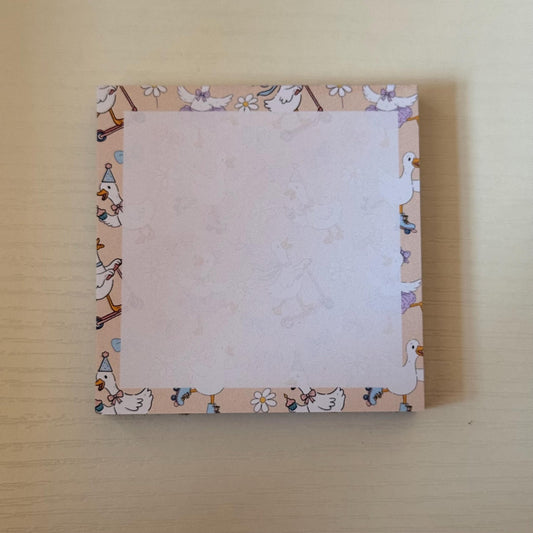 Silly Goose Memo Pad - Coquette Cloud Co