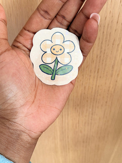 Smiley Flower Sticker - Coquette Cloud Co