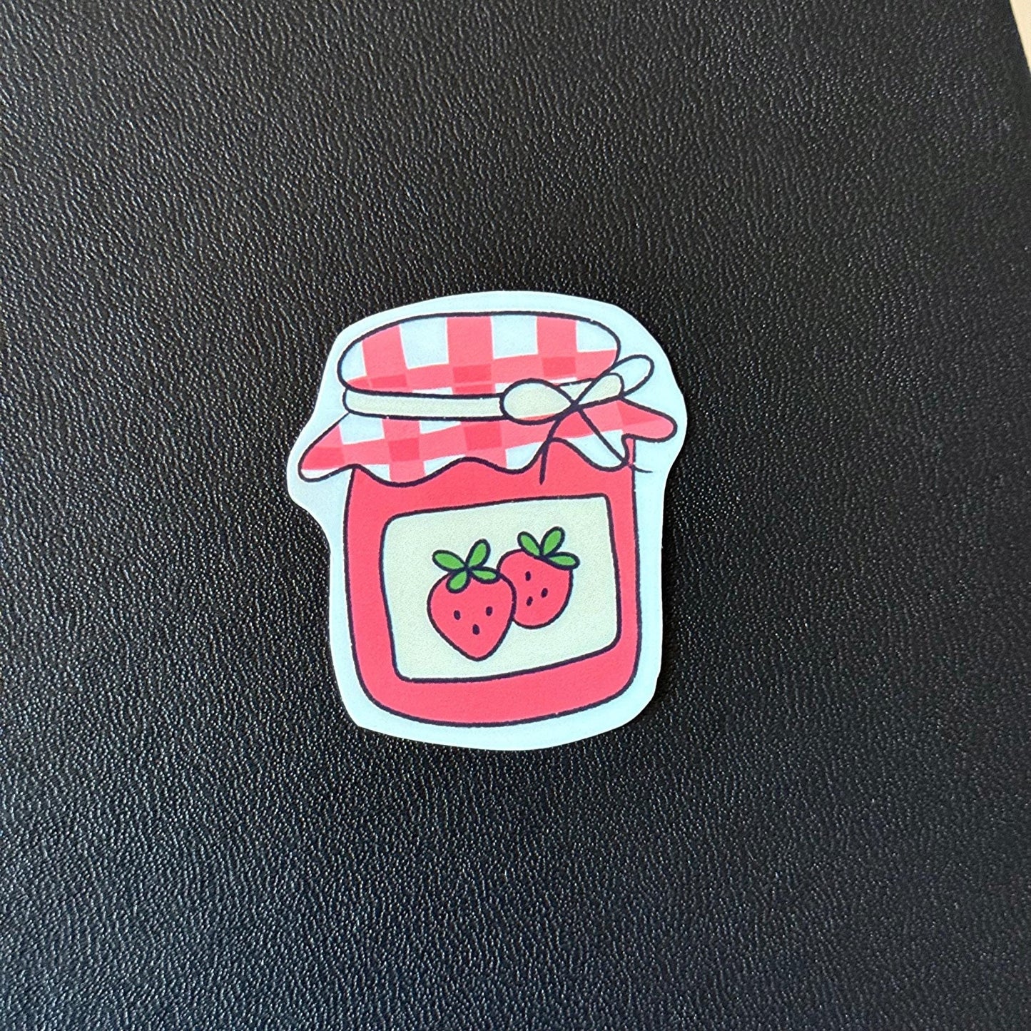 Strawberry Jam Sticker - Coquette Cloud Co