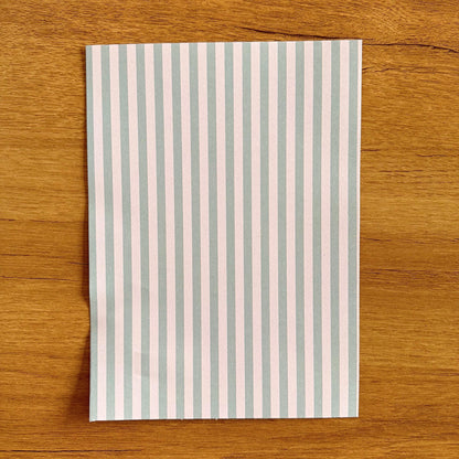 Strawberry Scrapbook Paper Set A5 - Coquette Cloud Co