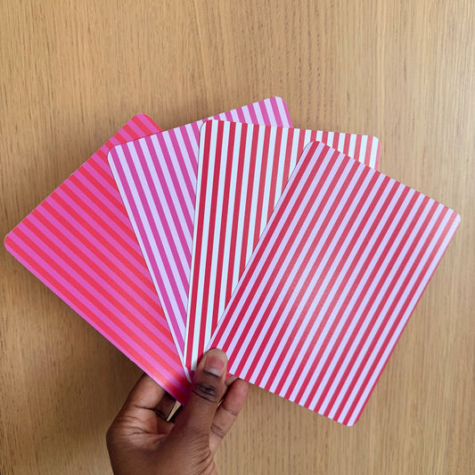 Striped Kindle Insert Set - Coquette Cloud Co