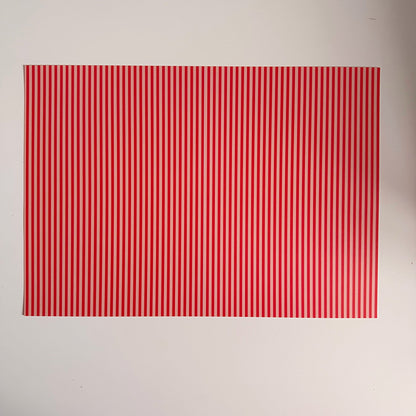 Striped Scrapbook Paper Pack A4 - Coquette Cloud Co