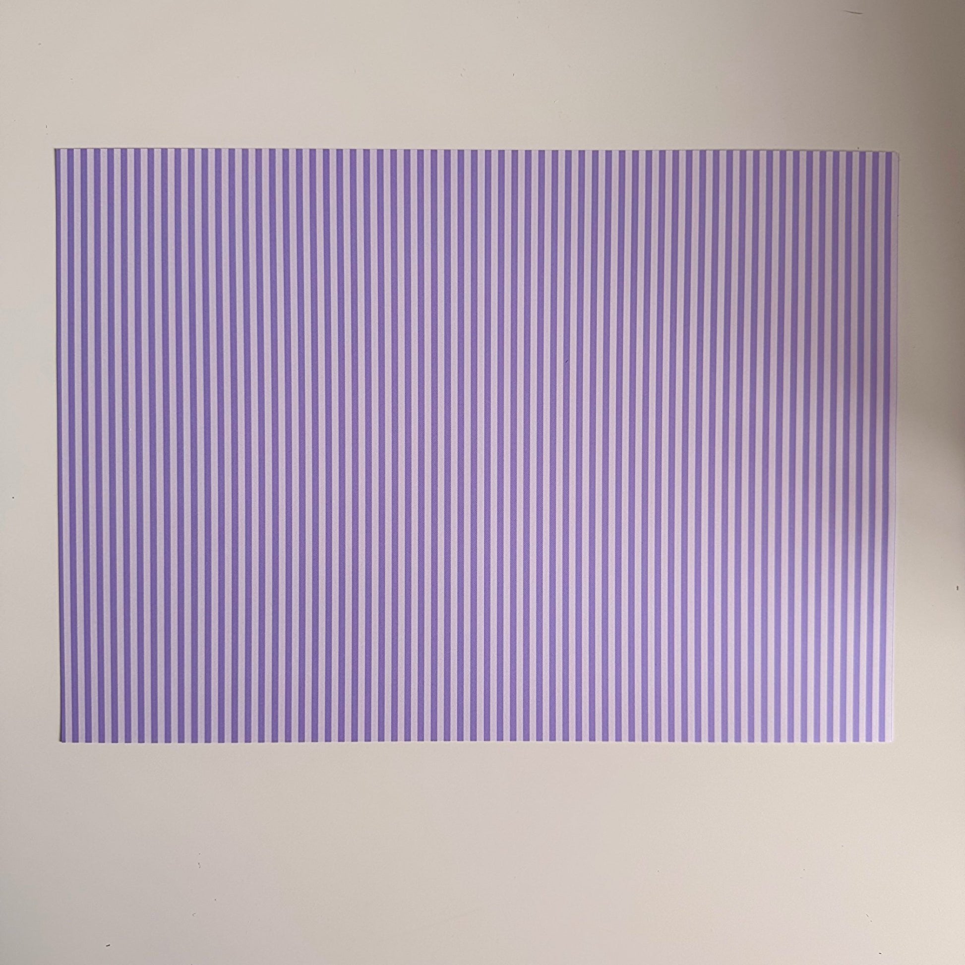 Striped Scrapbook Paper Pack A4 - Coquette Cloud Co