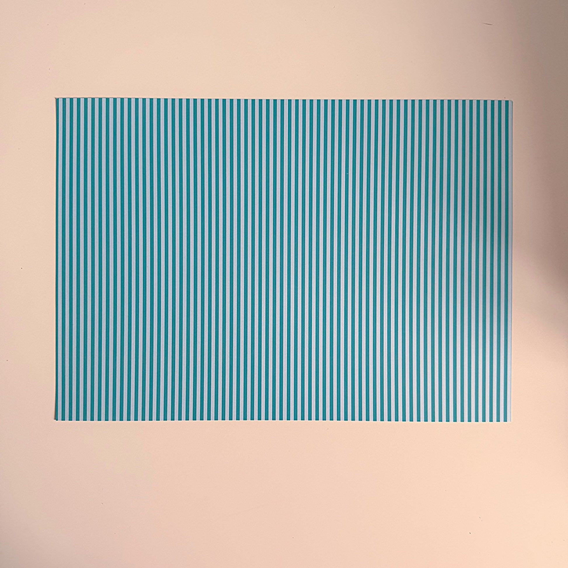 Striped Scrapbook Paper Pack A4 - Coquette Cloud Co