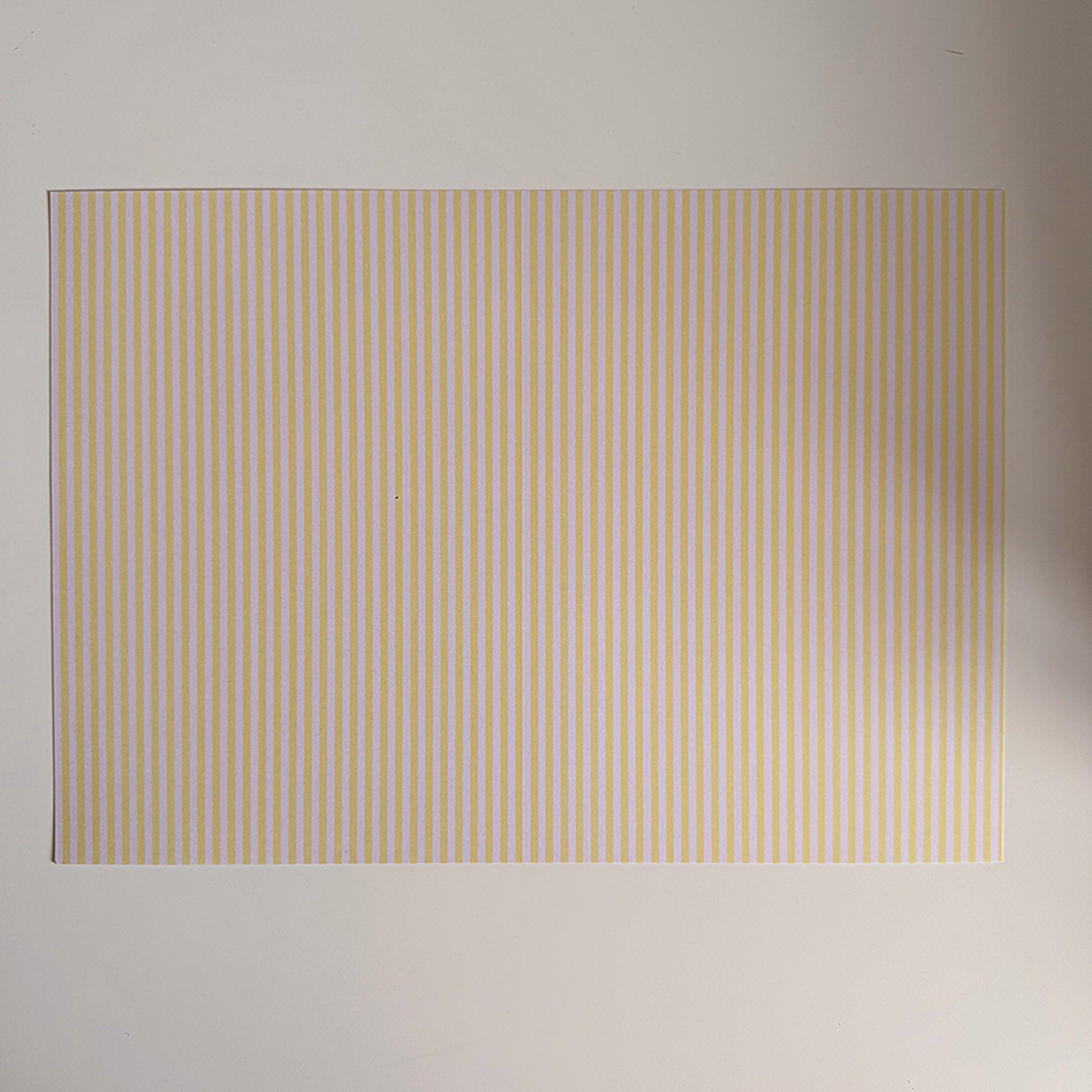 Striped Scrapbook Paper Pack A4 - Coquette Cloud Co
