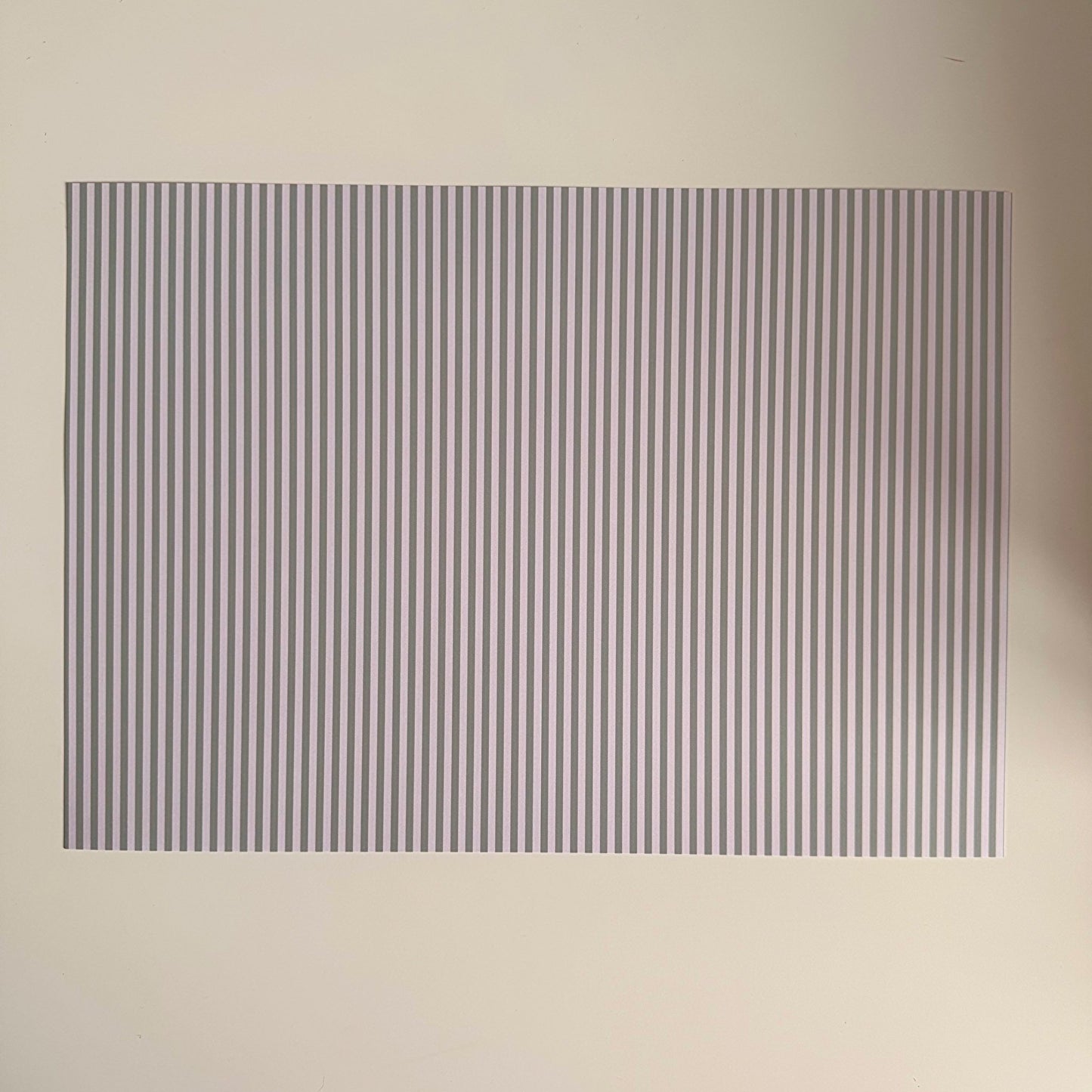 Striped Scrapbook Paper Pack A4 - Coquette Cloud Co