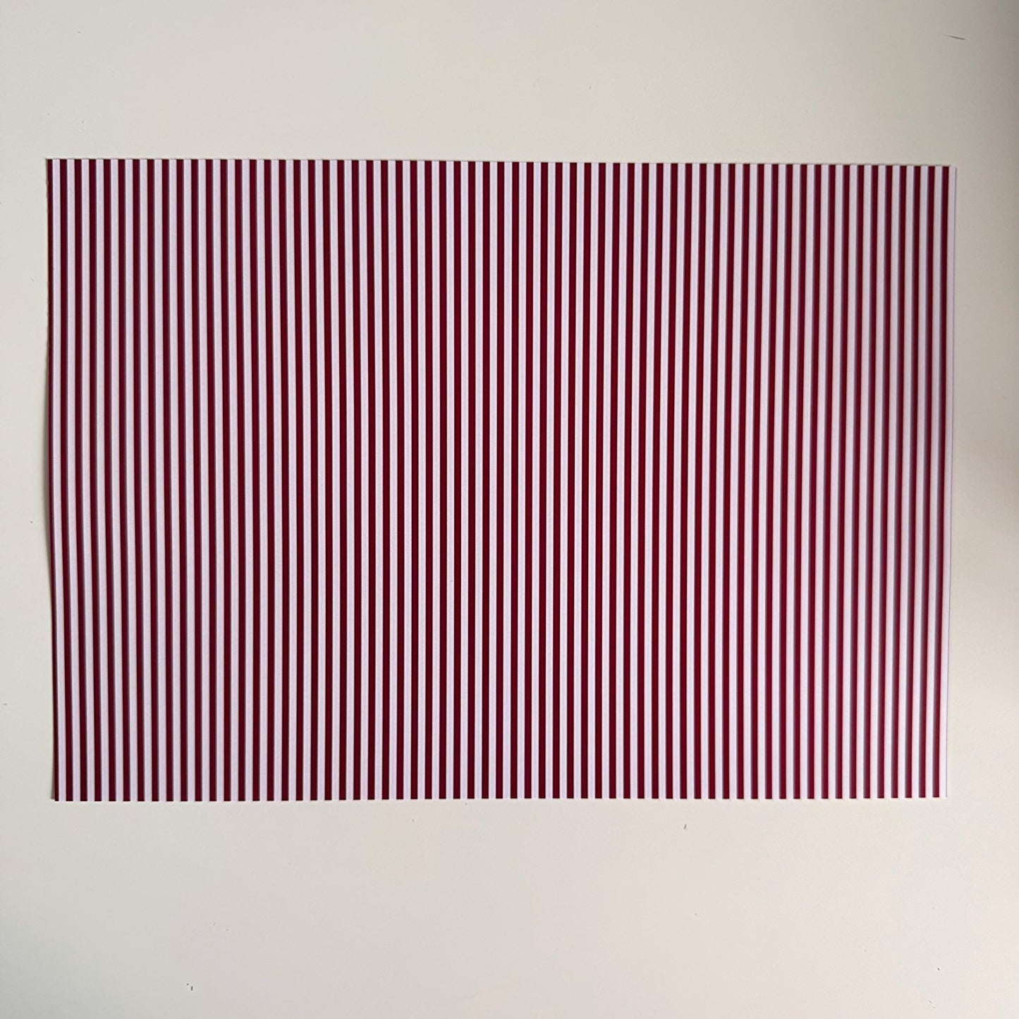 Striped Scrapbook Paper Pack A4 - Coquette Cloud Co