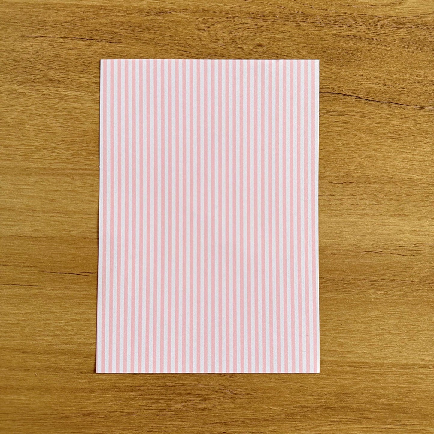 Striped Scrapbook Paper Pack A5 - Coquette Cloud Co