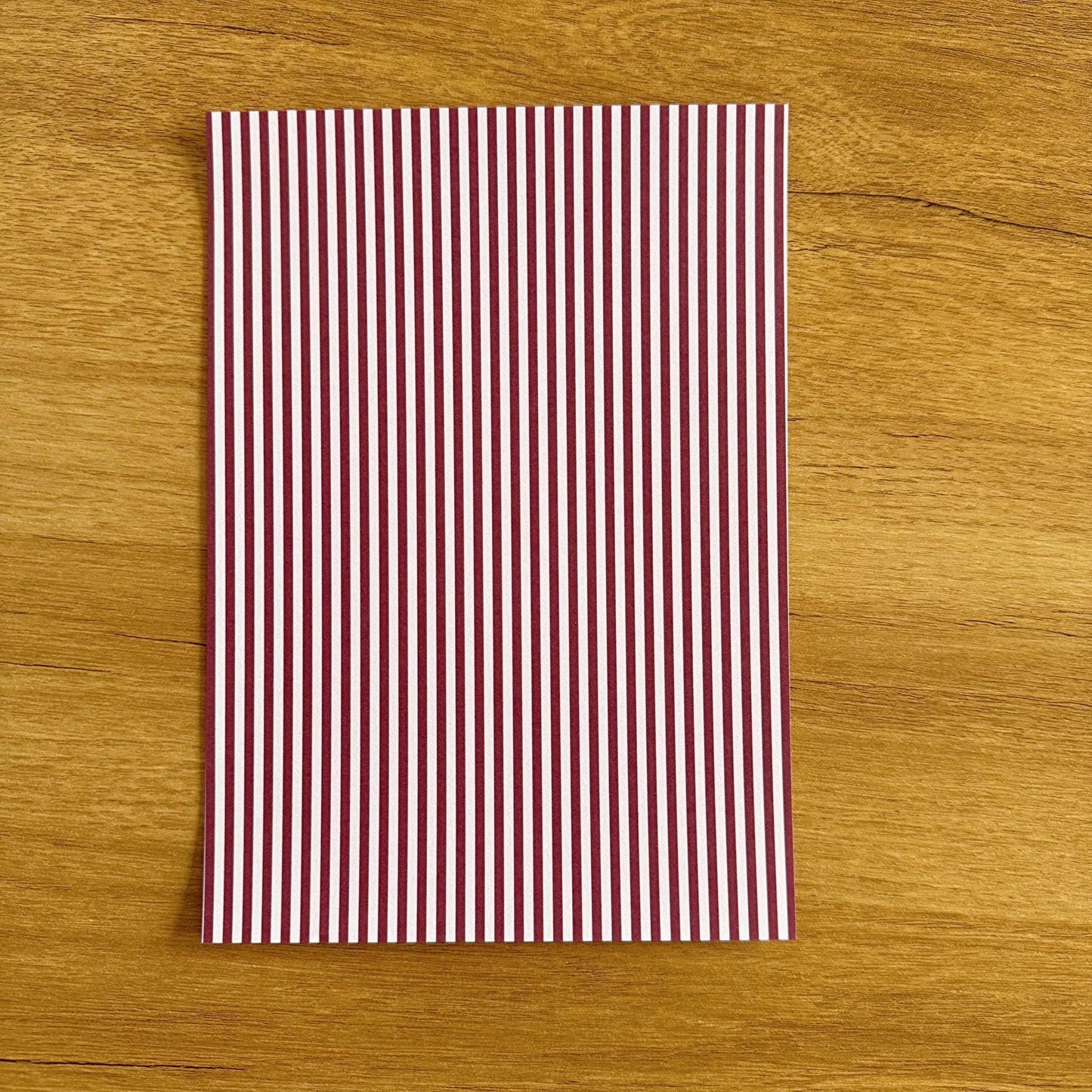 Striped Scrapbook Paper Pack A5 - Coquette Cloud Co