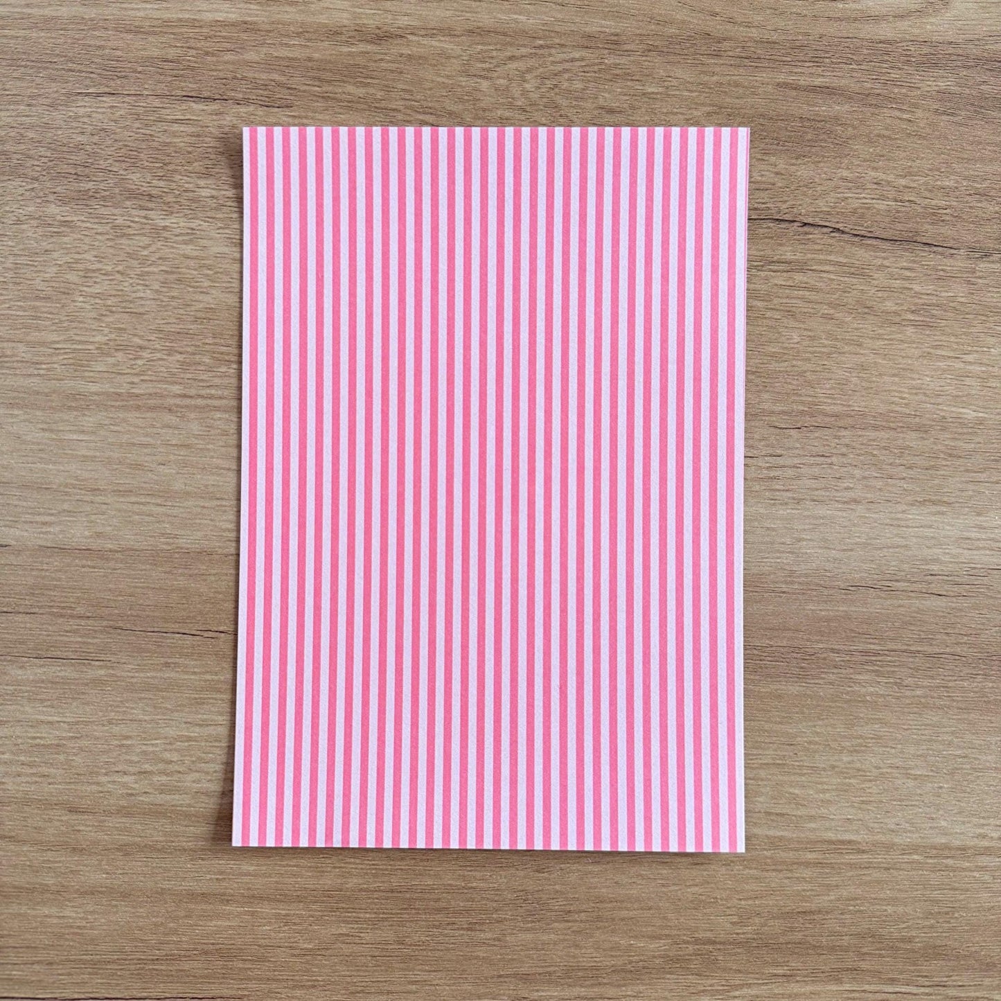 Striped Scrapbook Paper Pack A5 - Coquette Cloud Co