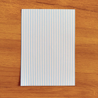 Striped Scrapbook Paper Pack A5 - Coquette Cloud Co