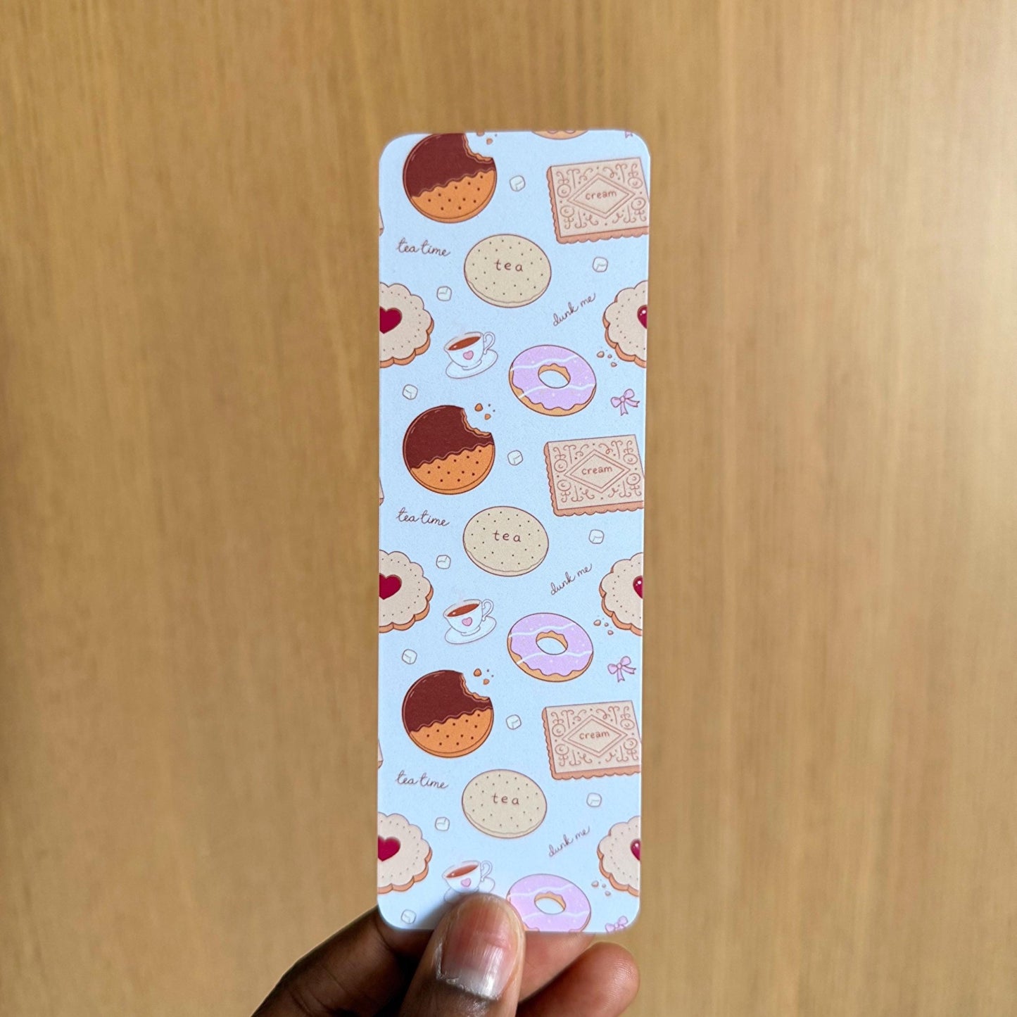 Tea Time Bookmark - Coquette Cloud Co