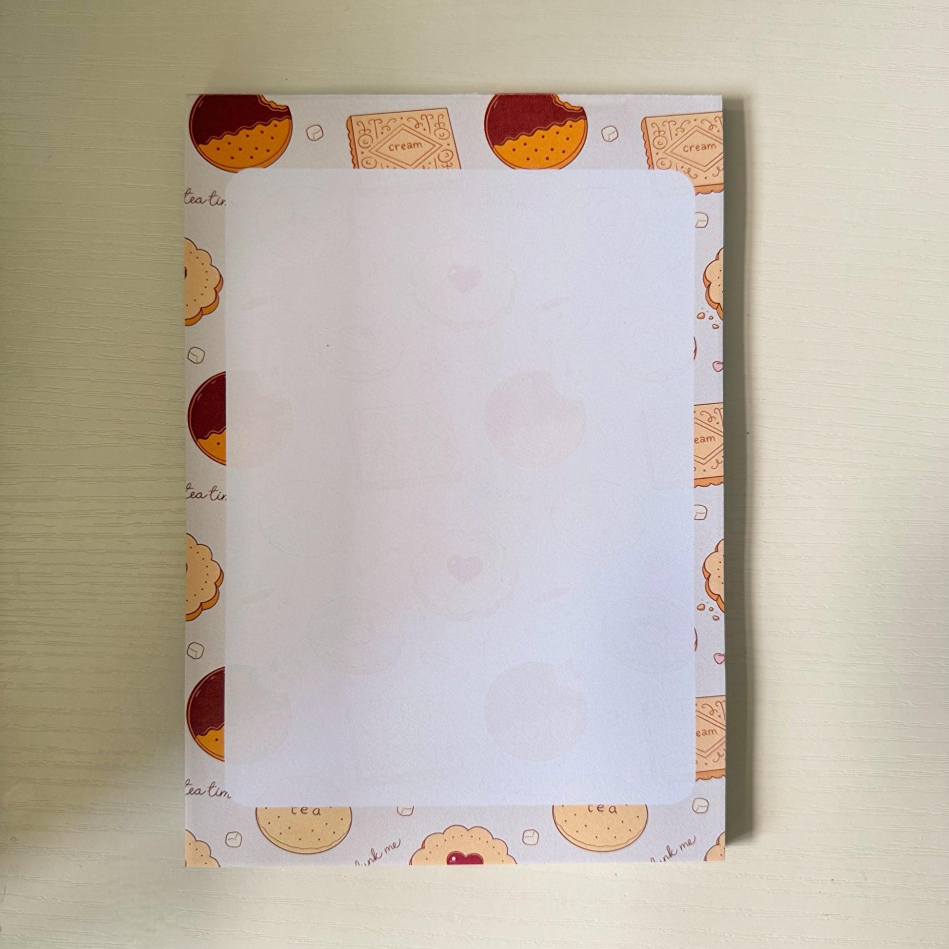 Tea Time Notepad - Coquette Cloud Co