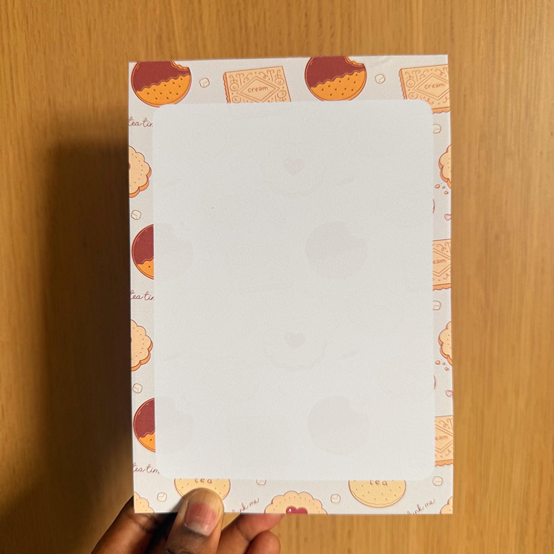 Tea Time Notepad - Coquette Cloud Co