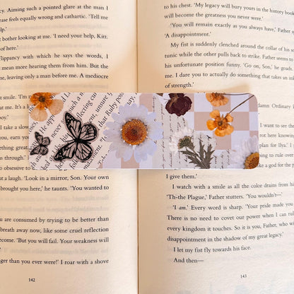Vintage Floral Bookmark - Coquette Cloud Co