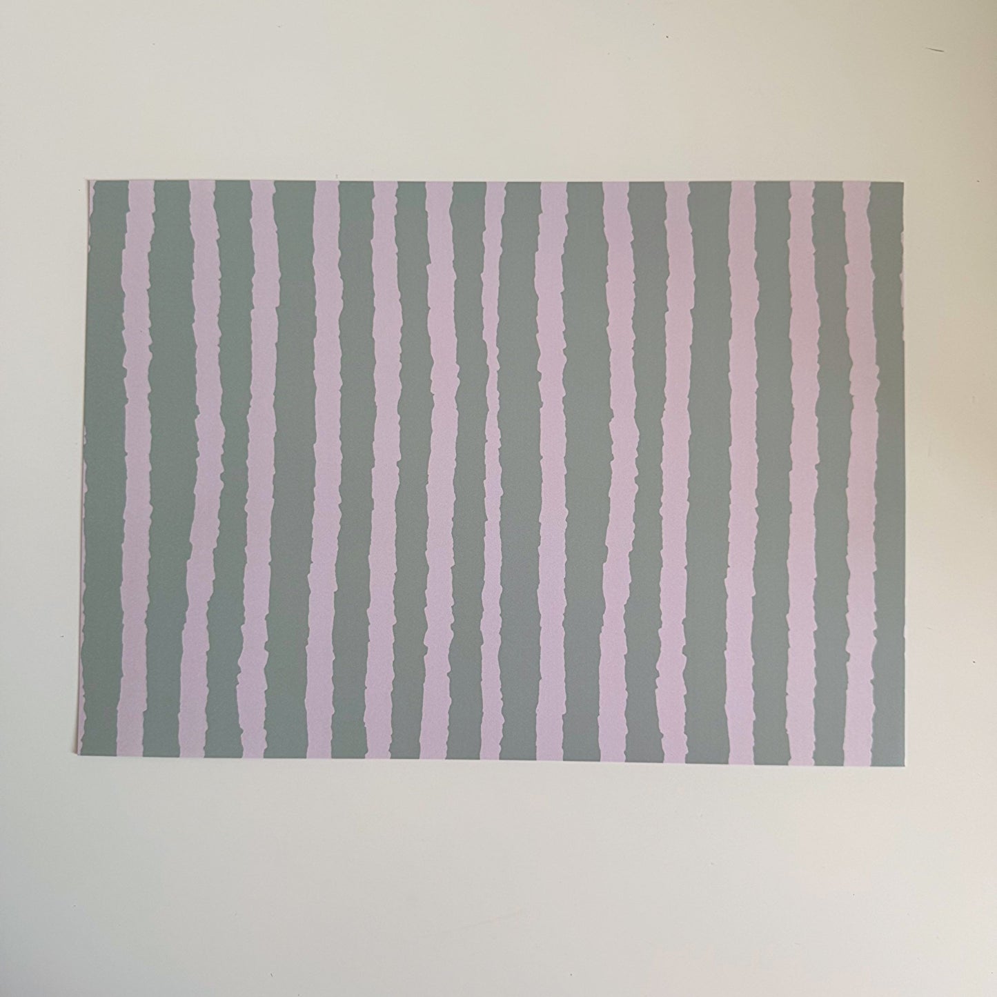 Wavy Stripe Scrapbook Paper Pack A4 - Coquette Cloud Co