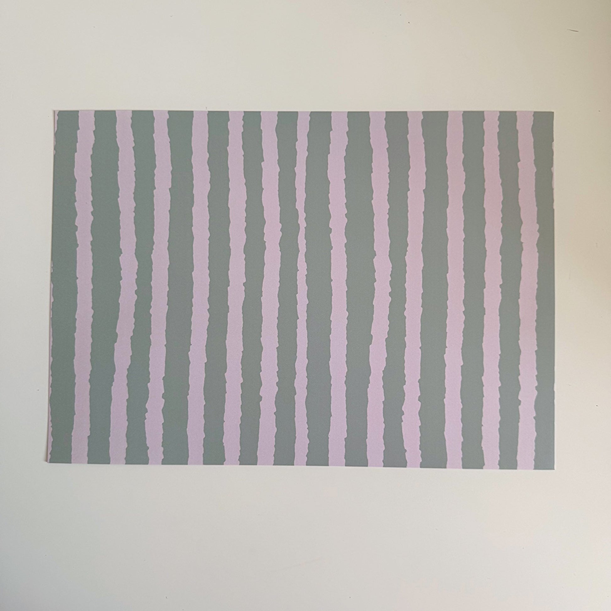 Wavy Stripe Scrapbook Paper Pack A4 - Coquette Cloud Co
