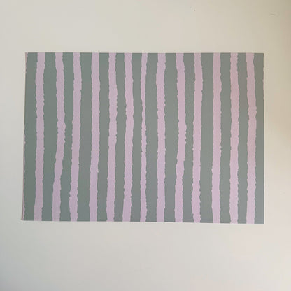 Wavy Stripe Scrapbook Paper Pack A4 - Coquette Cloud Co