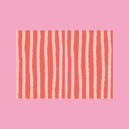 Wavy Stripe Scrapbook Paper Pack A4 - Coquette Cloud Co