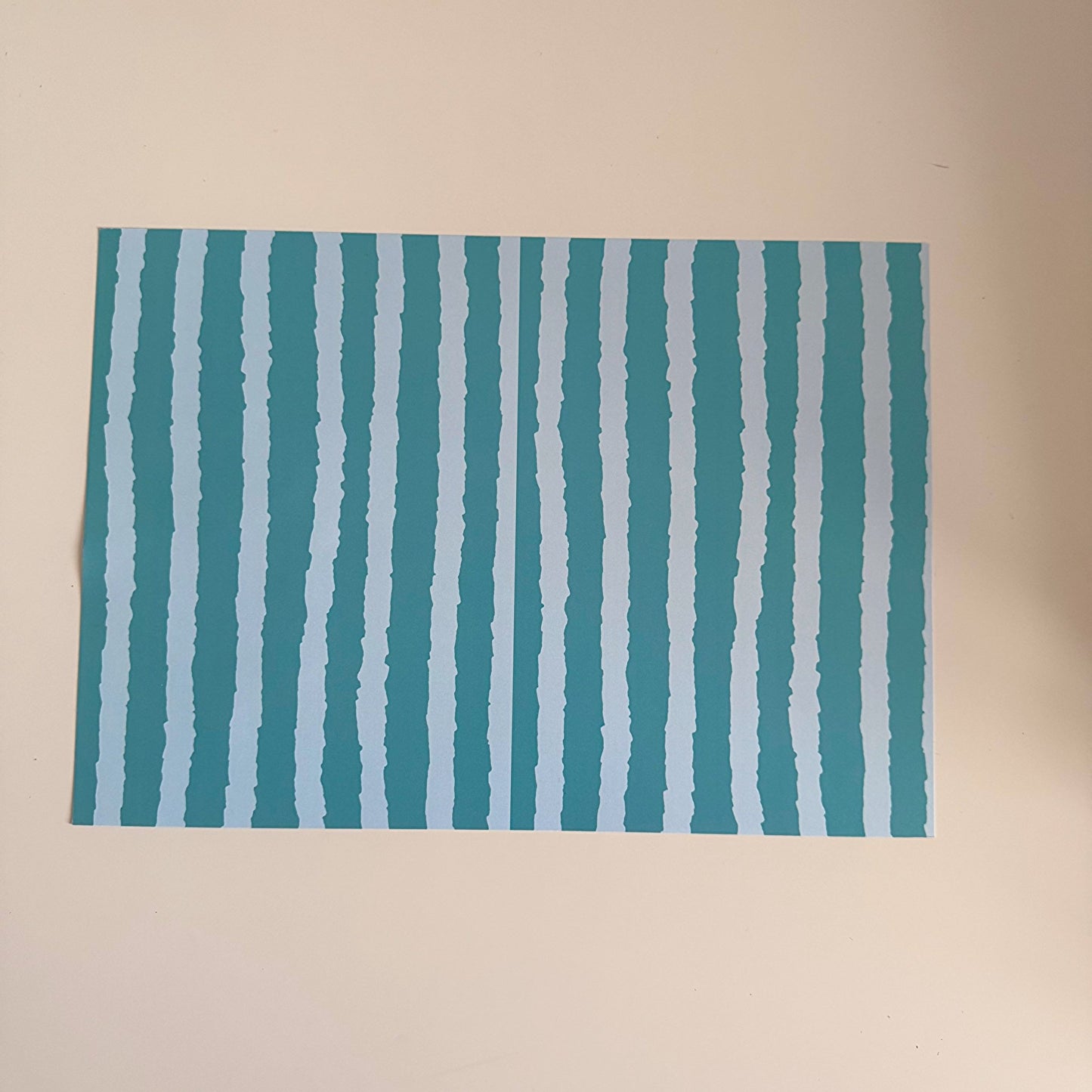 Wavy Stripe Scrapbook Paper Pack A4 - Coquette Cloud Co