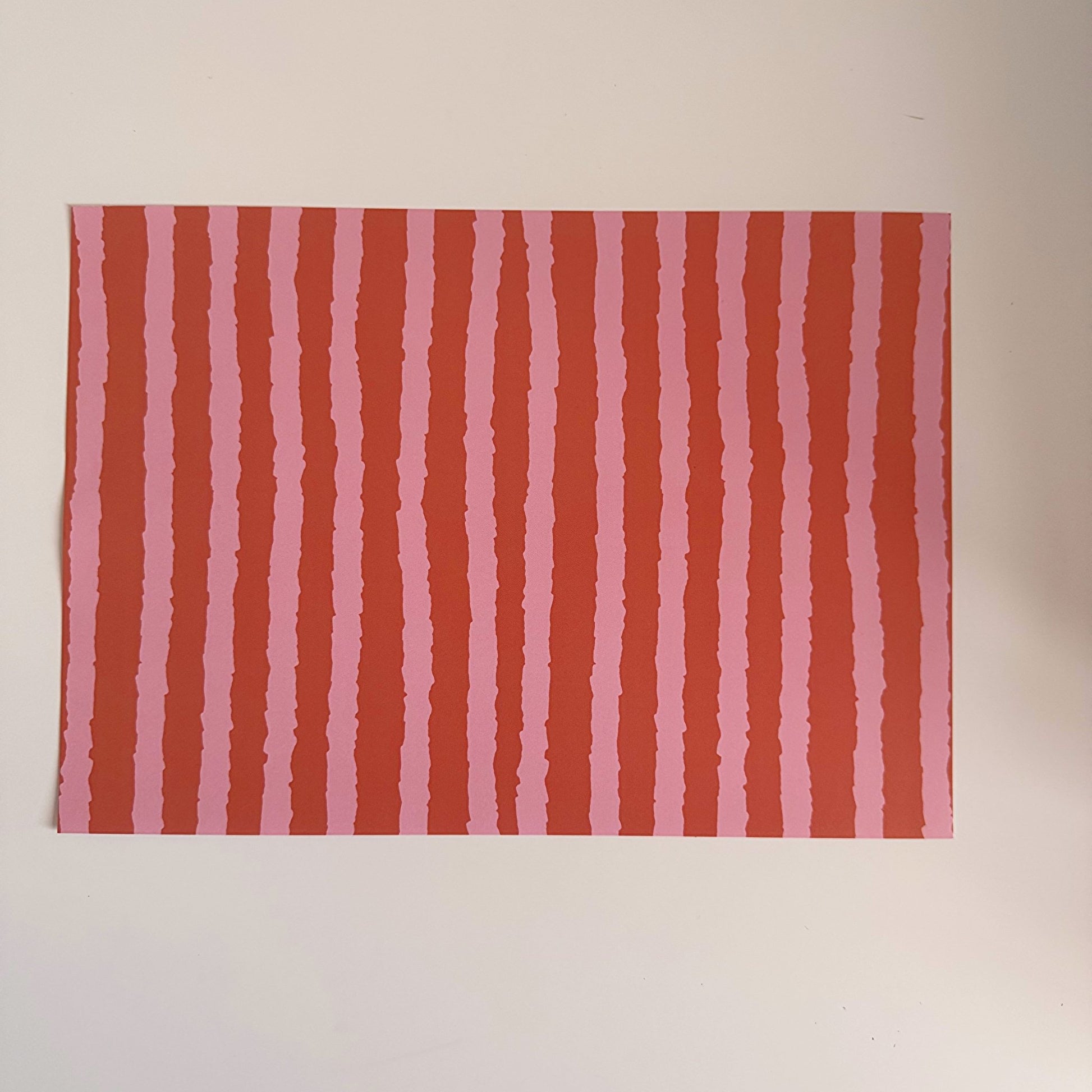 Wavy Stripe Scrapbook Paper Pack A4 - Coquette Cloud Co