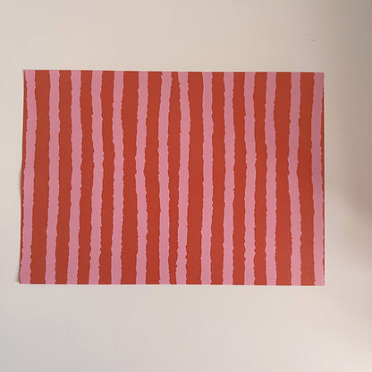 Wavy Stripe Scrapbook Paper Pack A4 - Coquette Cloud Co