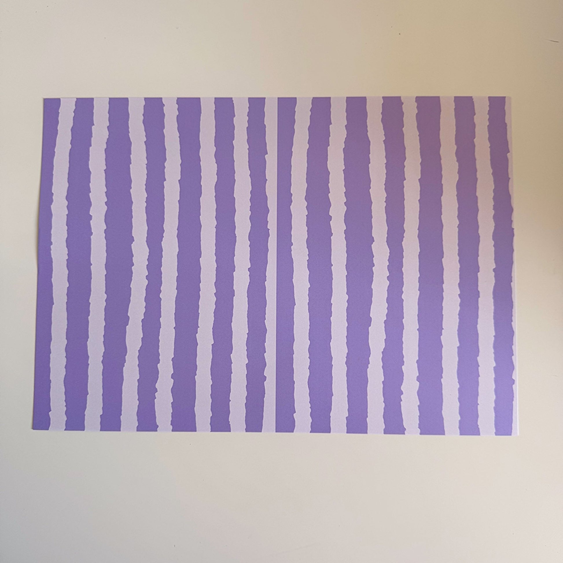 Wavy Stripe Scrapbook Paper Pack A4 - Coquette Cloud Co