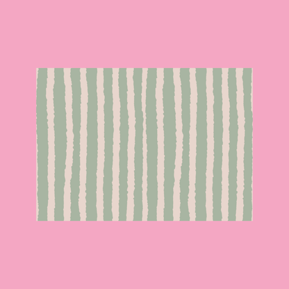 Wavy Stripe Scrapbook Paper Pack A4 - Coquette Cloud Co