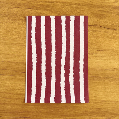 Wavy Stripe Scrapbook Paper Pack A5 - Coquette Cloud Co