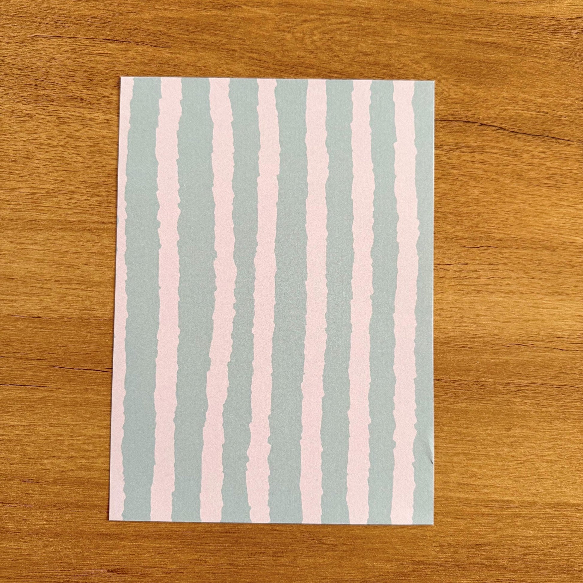 Wavy Stripe Scrapbook Paper Pack A5 - Coquette Cloud Co