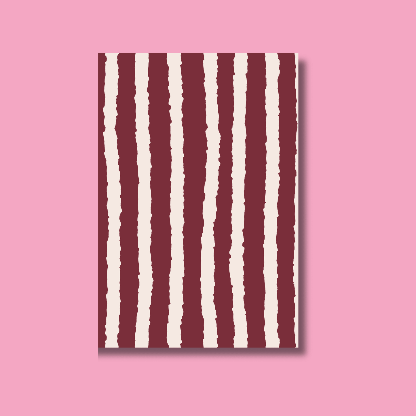 Wavy Stripe Scrapbook Paper Pack A5 - Coquette Cloud Co