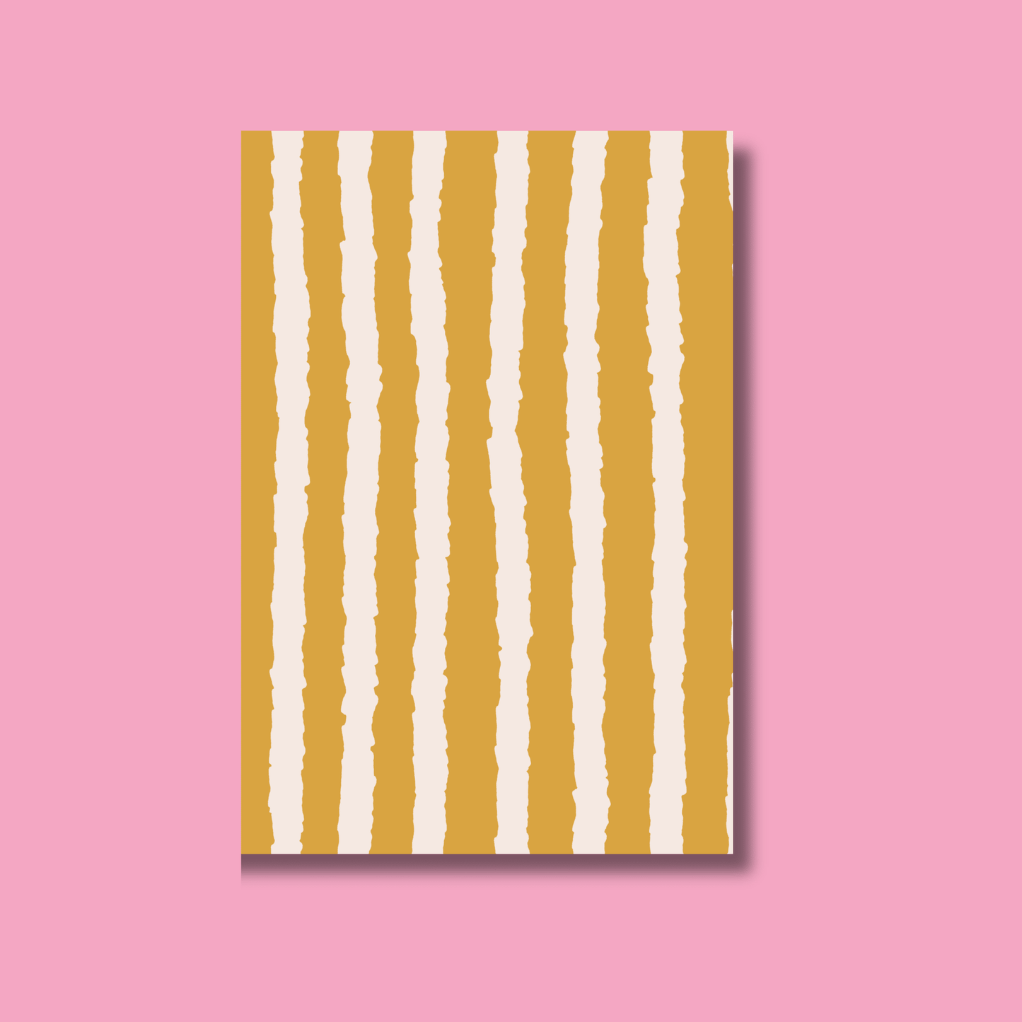 Wavy Stripe Scrapbook Paper Pack A5 - Coquette Cloud Co