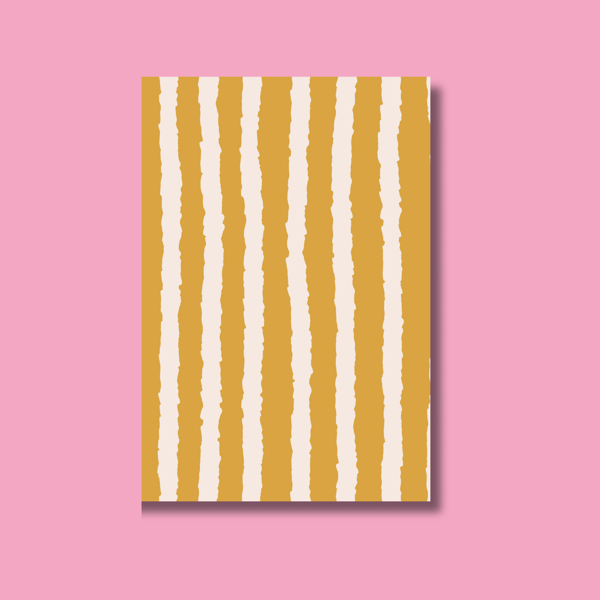 Wavy Stripe Scrapbook Paper Pack A5 - Coquette Cloud Co