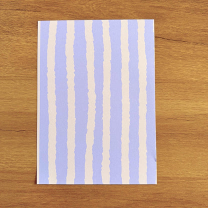 Wavy Stripe Scrapbook Paper Pack A5 - Coquette Cloud Co