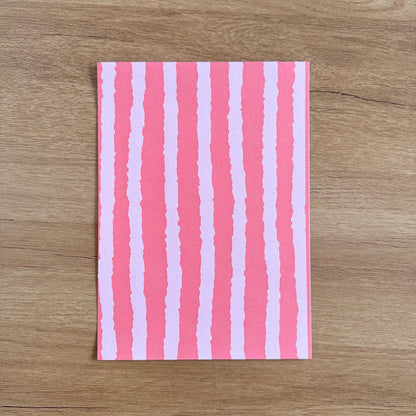 Wavy Stripe Scrapbook Paper Pack A5 - Coquette Cloud Co